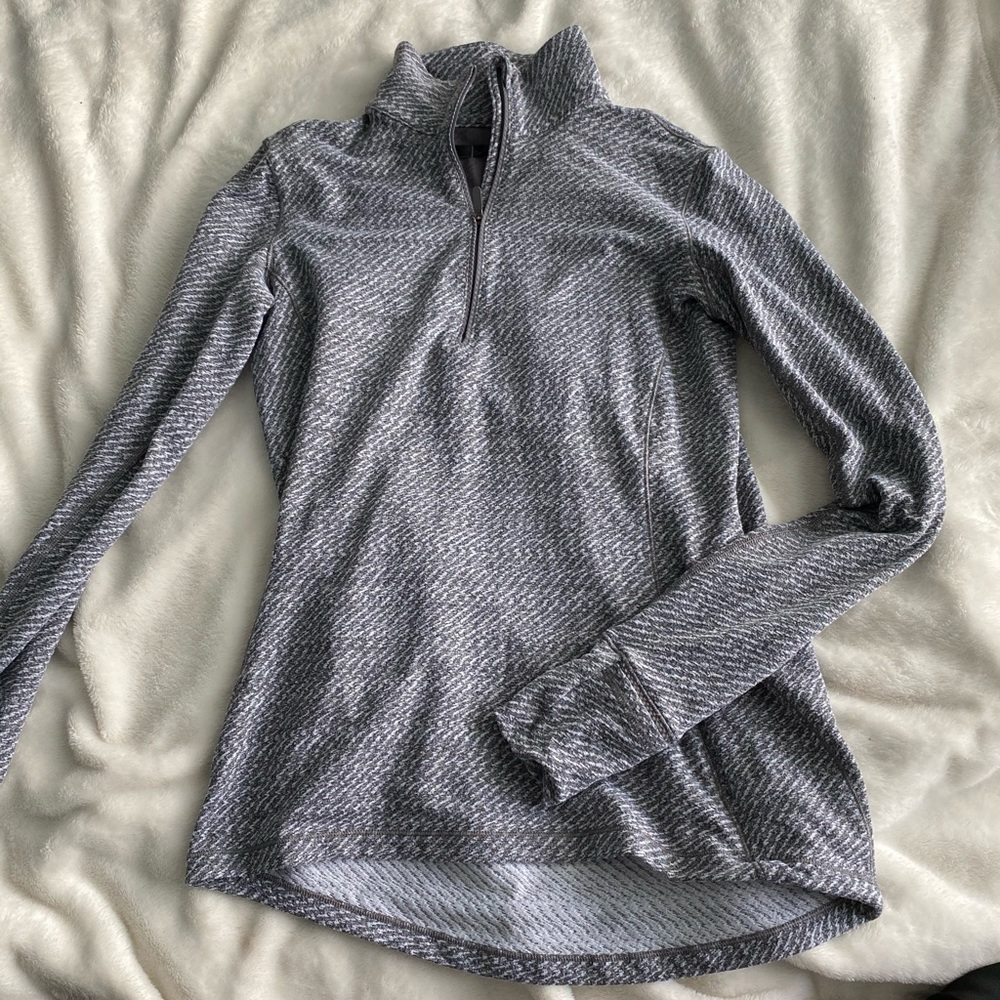 lululemon fitted 1/4 zip